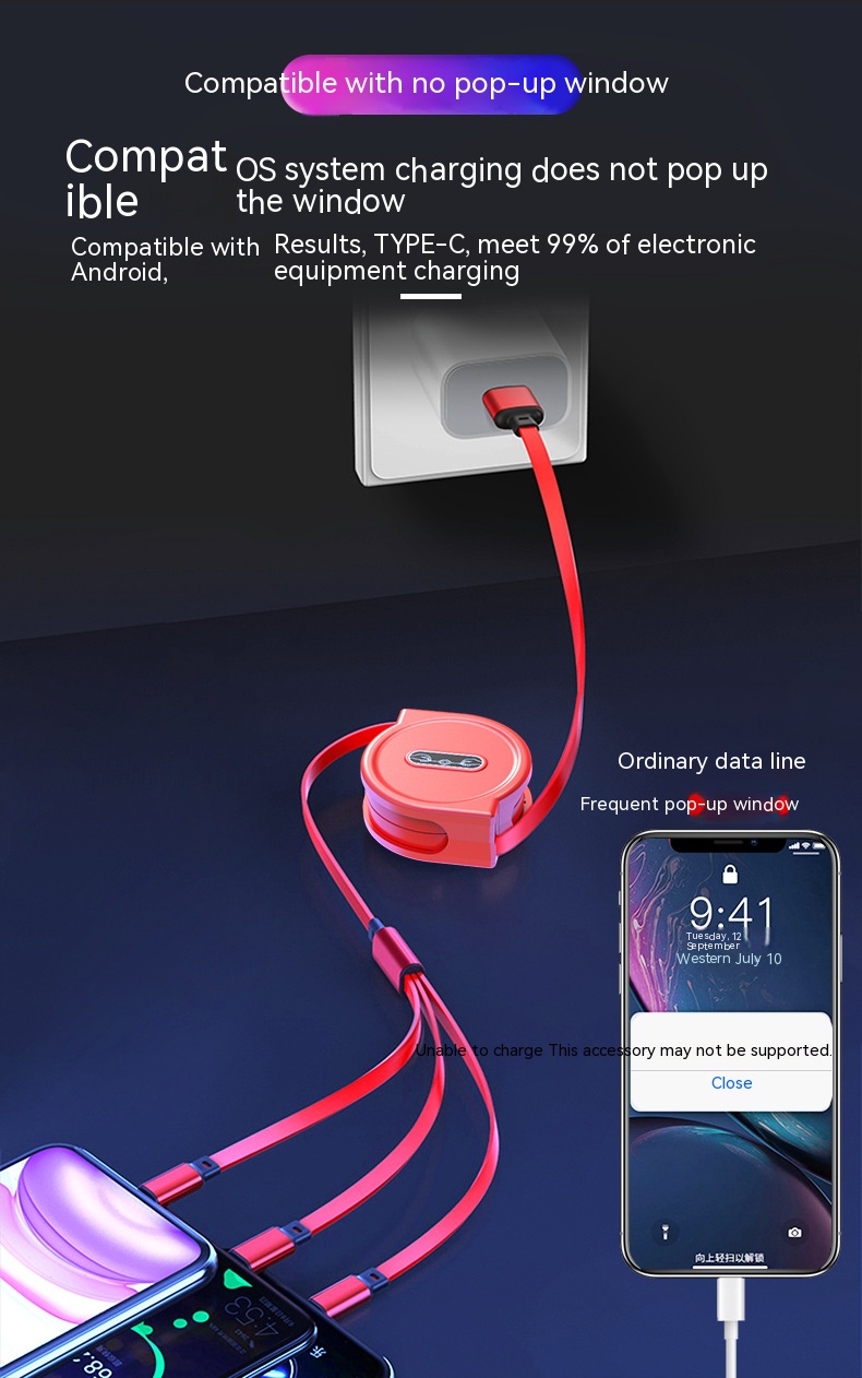 cable three in one 3C Electronic Consumer Products Manufacture