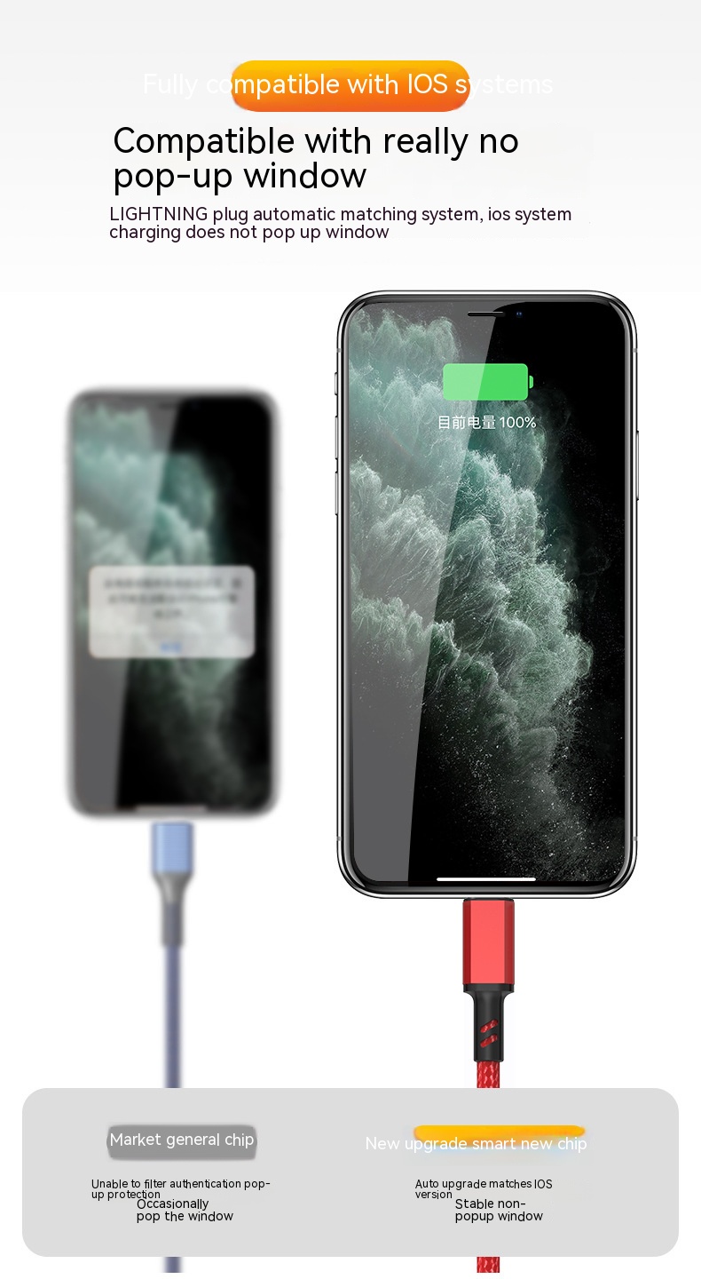 charging cable three-in-one