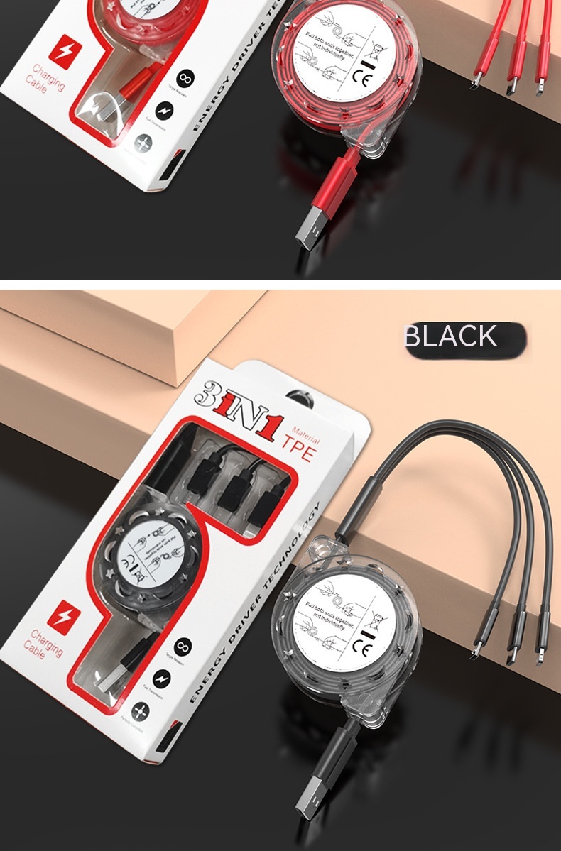 a drag three mobile phone charging 3C Electronic Consumer Products Manufacture