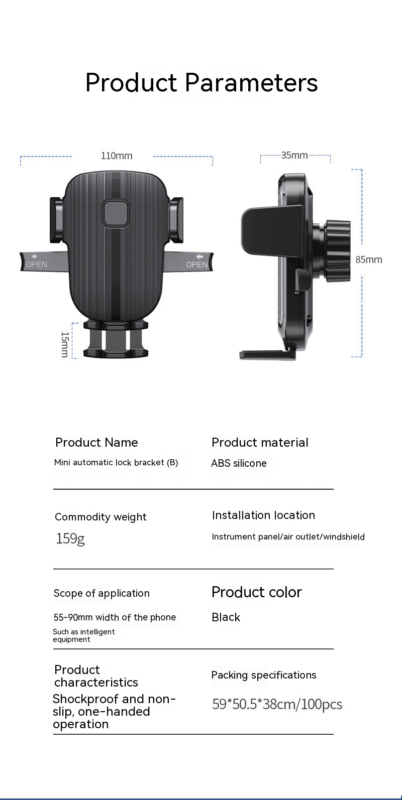 Phone Holder Stand 3C Electronic Consumer Products Manufacture