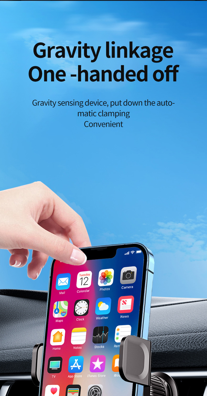 gravity mobile phone holder 3C Electronic Consumer Products Manufacture