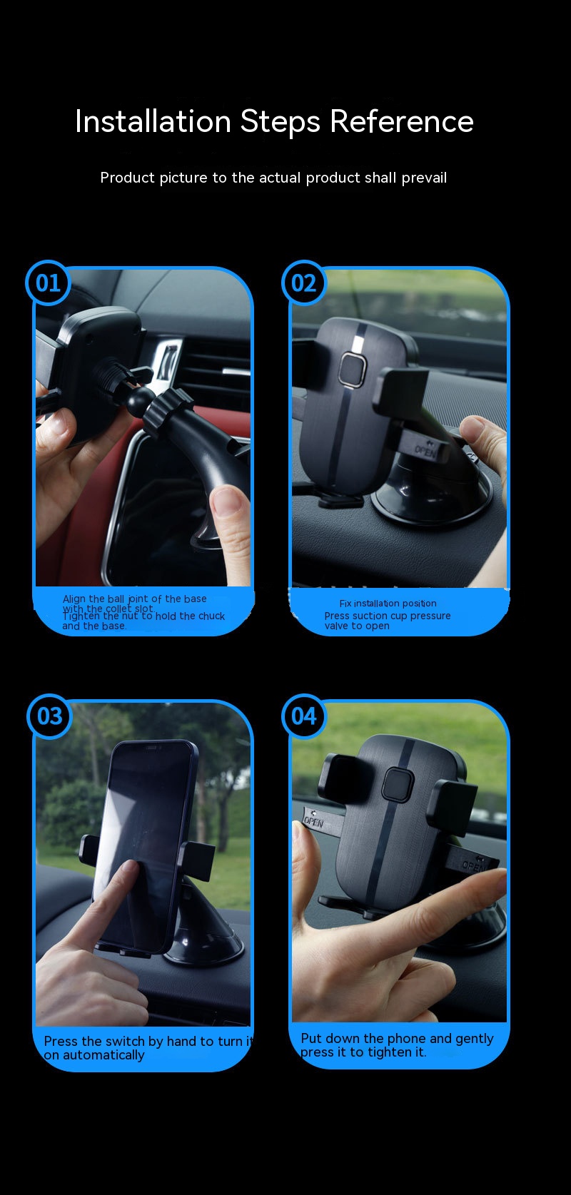 Navigation Stand for Car 3C Electronic Consumer Products Manufacture