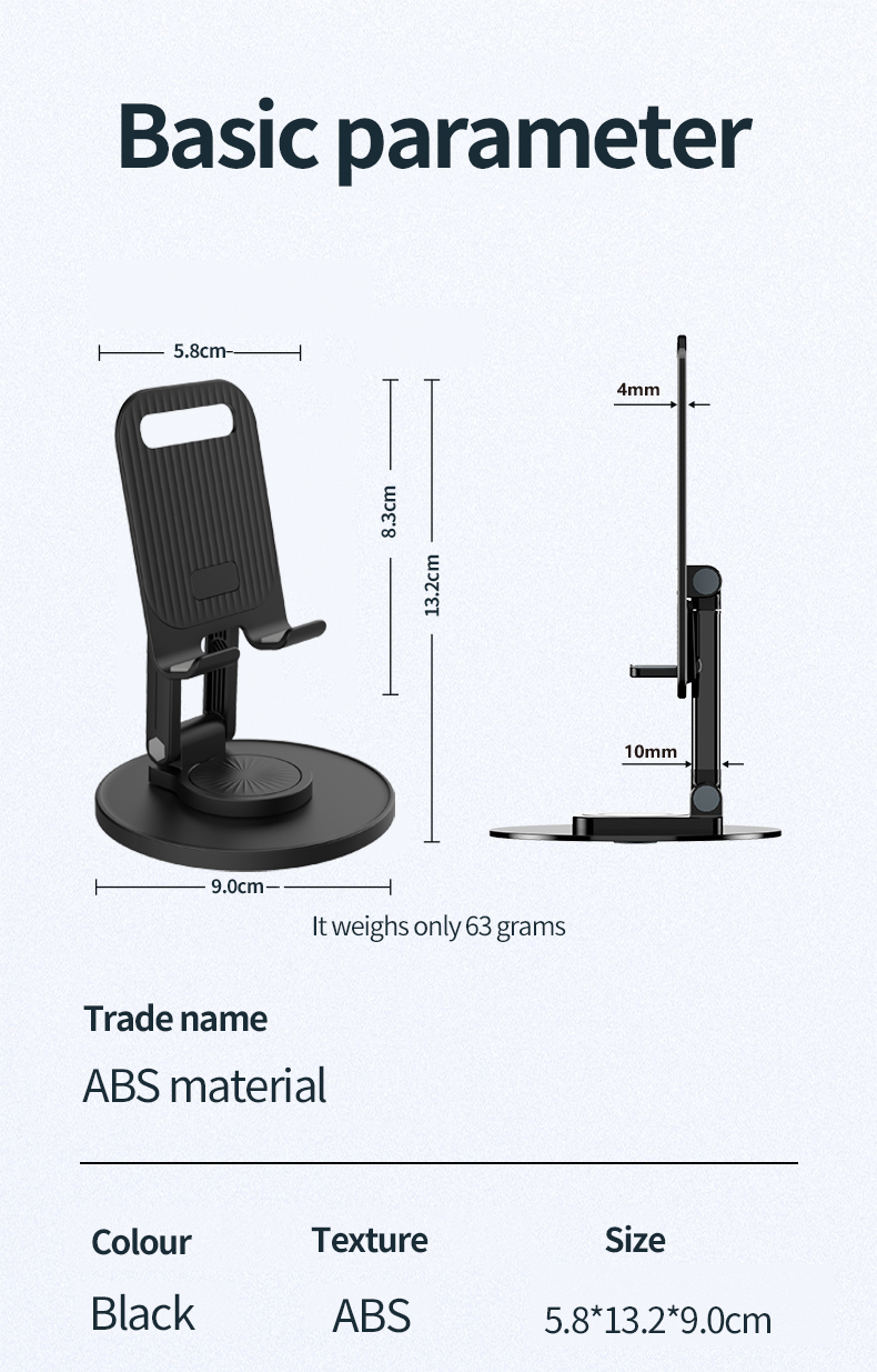 Desktop Phone Holder 3C Electronic Consumer Products Manufacture