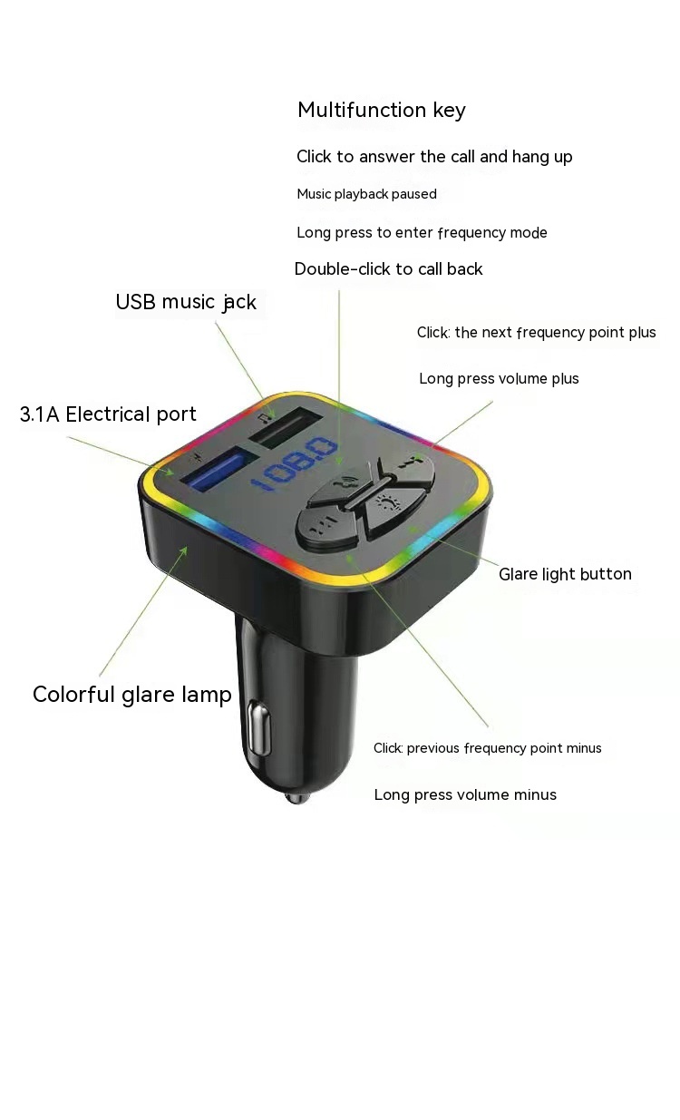 bluetooth car MP3 player