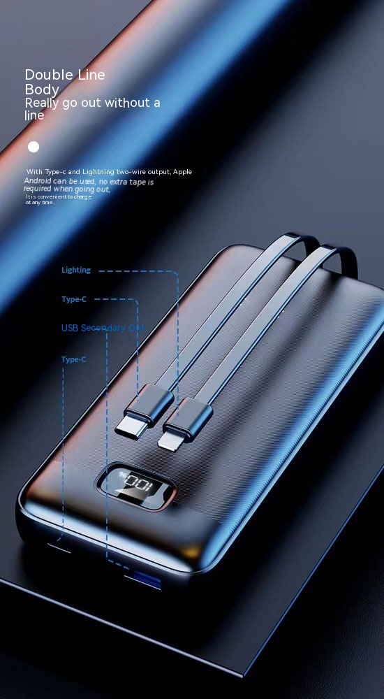 self-wired power bank 3C Electronic Consumer Products Manufacture