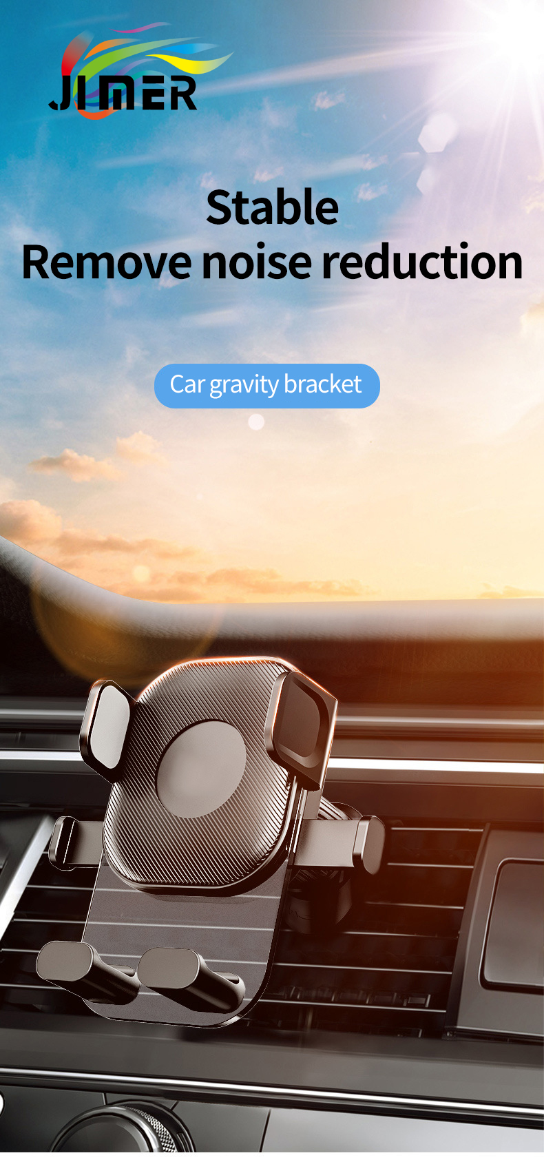 gravity mobile phone holder