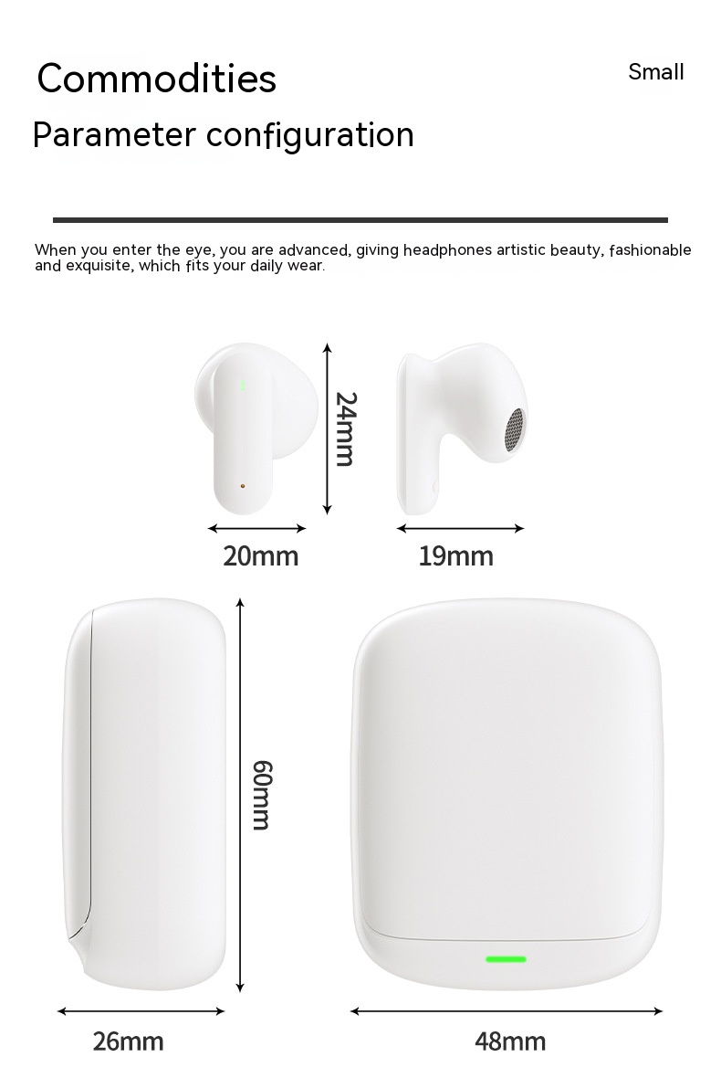 Sliding Cover Bluetooth Earphones