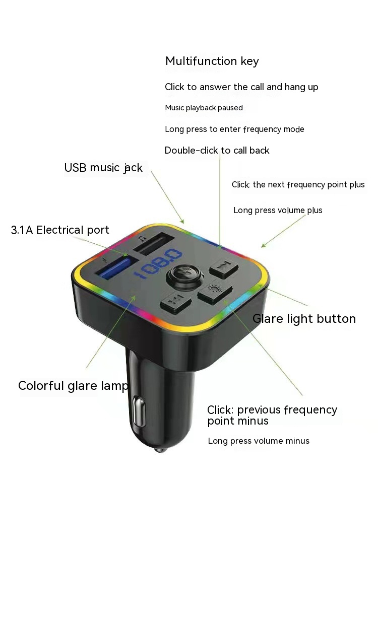 car MP3 bluetooth player 3C Electronic Consumer Products Manufacture