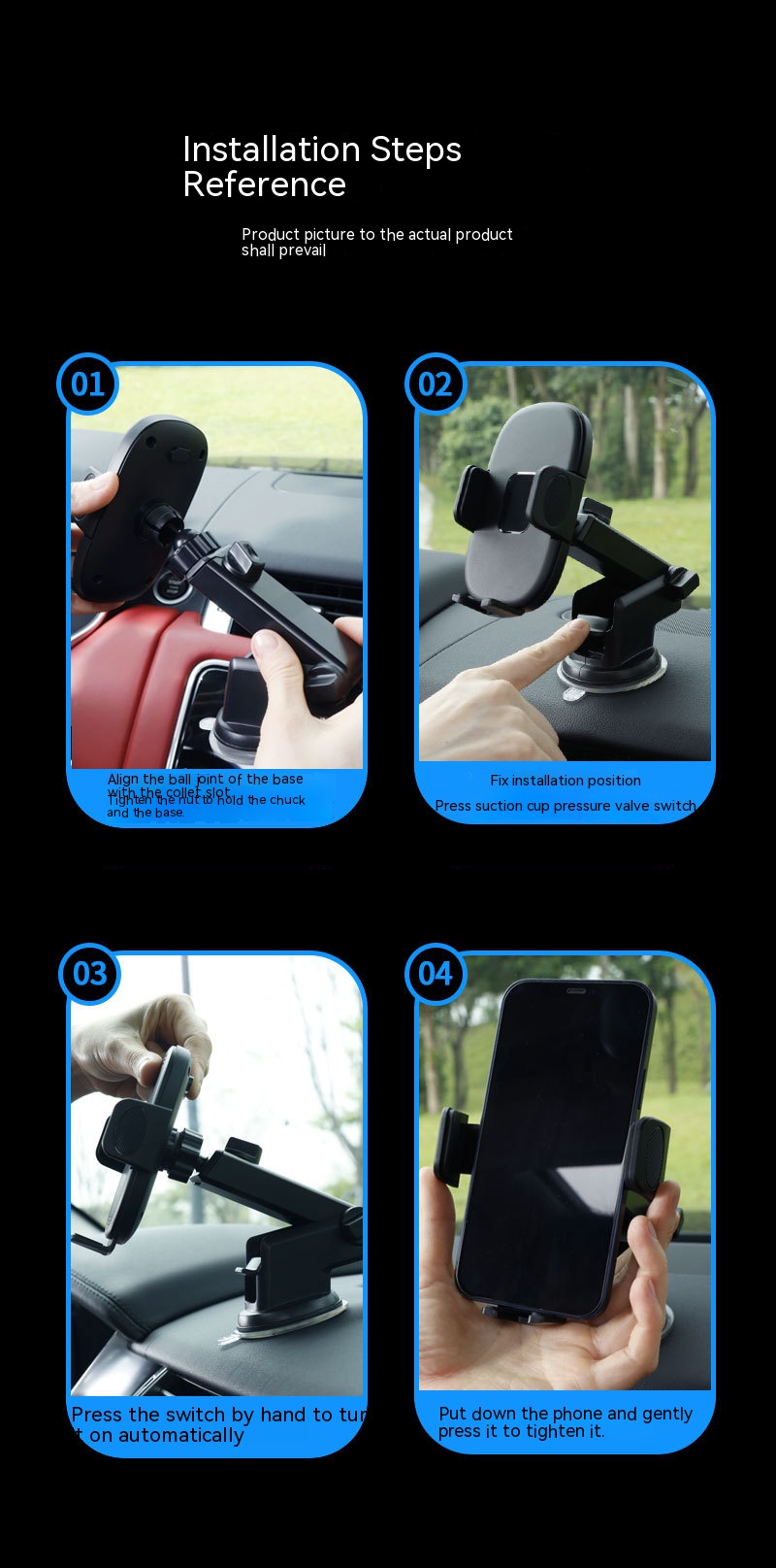 Mobile Phone Car Holder 3C Electronic Consumer Products Manufacture